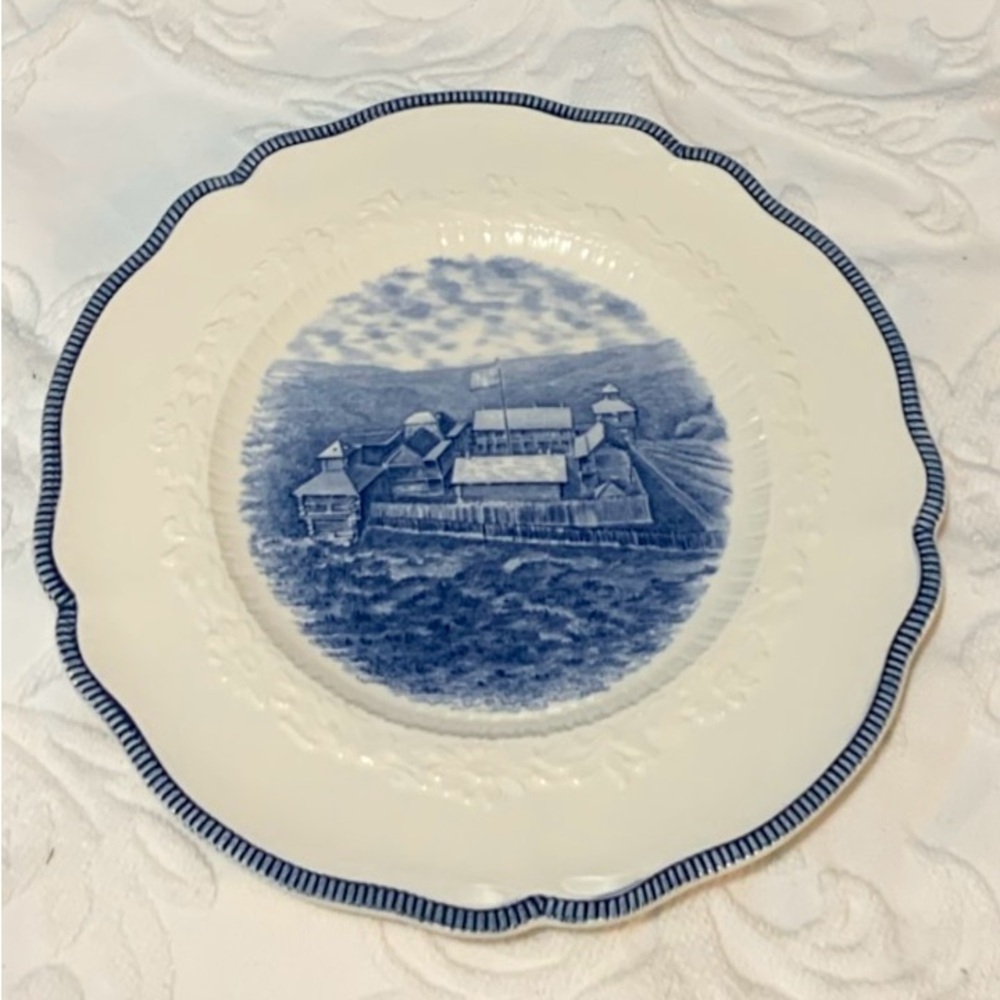 Vintage Johnson Bros FIRST FORT DEARBORN Plate